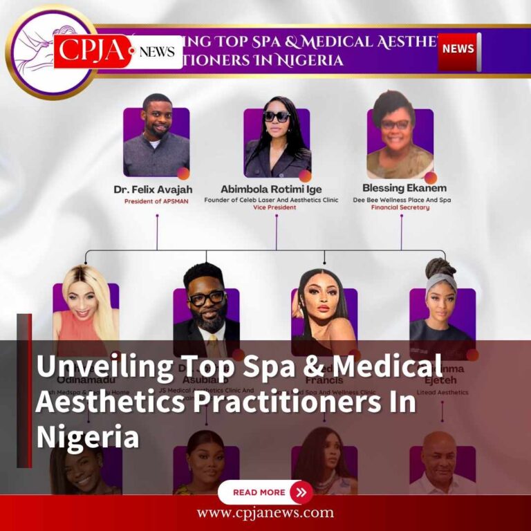 Unveiling Top Spa & Medical Aesthetics Practitioners In Nigeria